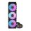 Vloeistofkoeling Darkflash DH360D v2 360 mm 3 Ventilatoren ARGB Display