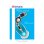 Souris Verbatim Go Mini USB 1000 DPI Bleu Argent avec Câble Rétractable