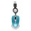 Souris Verbatim Go Mini USB 1000 DPI Bleu Argent avec Câble Rétractable