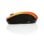 Souris Verbatim Go Nano sans fil RF 2,4 GHz 1600 DPI orange ambidextre