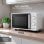 Microondas Grunkel MW-20FLAT 20L 700W Base Plate Sans Plateau Tournant