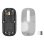 Maus Hama WM-600 RF + Bluetooth 1600 DPI Transparent Leise Ambidextrous
