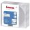 Caixa Hama CD Slim Transparente Pack 10 Compacta Resistente