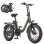 Vélo électrique pliant HillMilES Dolphin 20 pouces vert 36 V 13 Ah 250 W