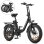 Vélo électrique pliant HillMilES Dolphin 20 pouces 36 V 13 Ah 250 W