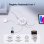 Regleta Orico OSP 2 Tomas 2 USB-C 2 USB-A 20 W con montaje en pared