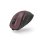 Hama MW-500 Recharge draadloze muis 1600 DPI zwart/bordeaux, oplaadbaar