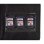 Funda Hama Ready for Business 24 disques Nylon Noir
