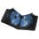 Funda Cartera Hama para 24 Discos Azul Poliéster
