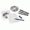 Hama CD/DVD Papier Schutzhulle Weiss Pack 25