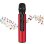 Microphone karaoké Dam Electronics à condensateur, Bluetooth 5.0, haut-parleur
