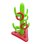 Cactus Hinchable Dam Electronics 5 Anillas Puntería 66x110cm