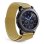 Bracelet de montre Dam Electronics acier inoxydable 18 mm magnétique doré