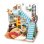 Houten Poppenhuis Joys Peninsula Dam Electronics 124 Stukken