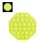 Brinquedo sensorial Bubble Pop It Glow Dam Electronics