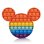 Juguete Desestresante Pop It Dam Electronics Silicona Ratoncito Multicolor