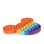 Juguete Desestresante Pop It Dam Electronics Silicona Ratoncito Multicolor