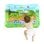 Aufblasbare Kinder-Matte Dam Electronics Dinosaurier-Design 70x50 cm