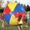 Ballon gonflable Dam Electronics Ballon Tricolor 180 cm
