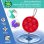 Brinquedo Mini Bubble Pop It Dam Electronics Silicone Cirúrgico Mosquetão