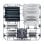 Lavavajillas Haier Washlens Plus XI 4C4S0SB 14 servicios C con Wi-Fi