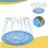Jouet gonflable Splash Pad Dam Electronics - Diametre 100 cm - Dauphin