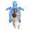 Matelas Gonflable Tortue Dam Electronics 105x74cm Fond Marin