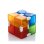 Cube antistress DAM Infinity Cube Multicolore compact transportable