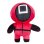 peluche Dam Electronics Squid Veilleur Carre Premium 20 cm