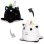 Peluche licorne Dam Electronics Pauline réversible 20 cm