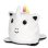 Peluche licorne Dam Electronics Pauline réversible 20 cm