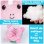 Peluche licorne Dam Electronics Pauline réversible 20 cm
