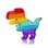 Jouet Sensoriel Bubble Pop It T-Rex Silicone Multicolore