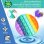 Jouet Sensoriel Bubble Pop It T-Rex Silicone Multicolore