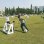Porterie gonflable de football Dam Electronics 160x105 cm