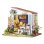 Maison de poupees Dam Electronics Porche De Lilys Maquette Bois a peindre et monter