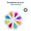 Jouet sensoriel Dam Electronics Exlusive Bubble Pop It Y Spinner