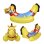 Flotteur gonflable Dam Electronics Cheval 180x83cm Couleurs vives