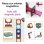 Jeu de course de billes magnetiques Dam Electronics 156 Pieces