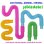 Tube XL Pop Dam Electronics Jouets sensoriels qui se plient, s'etirent et se connectent
