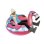 Colchoneta Hinchable Flamenco Dam Electronics Para Nieve y Agua Con Asas 120x130cm