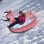 Colchoneta Hinchable Flamenco Dam Electronics Para Nieve y Agua Con Asas 120x130cm