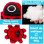 Pluche Dam Electronics Pau Squid 20 cm Omkeerbaar Twee Gezichten