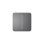 Painel tátil Ajax SideButton 2-gang cinzento para LightCore
