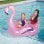 Flamingo gonflable enfant Bestway 127x127 cm avec poignees
