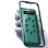 Powerbank Dam Electronics 10000 mAh Mit Saugnapfen USB-C Lightning Micro USB