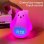 Wekker Dam Electronics ijsbeer met RGB-nachtlamp en afstandsbediening