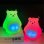 Wekker Dam Electronics ijsbeer met RGB-nachtlamp en afstandsbediening