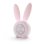 Réveil enfant Dam Electronics Lapin lumineux rechargeable