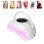 Estación de secado de uñas Dam Electronics 120W 45 luces LED pantalla LCD